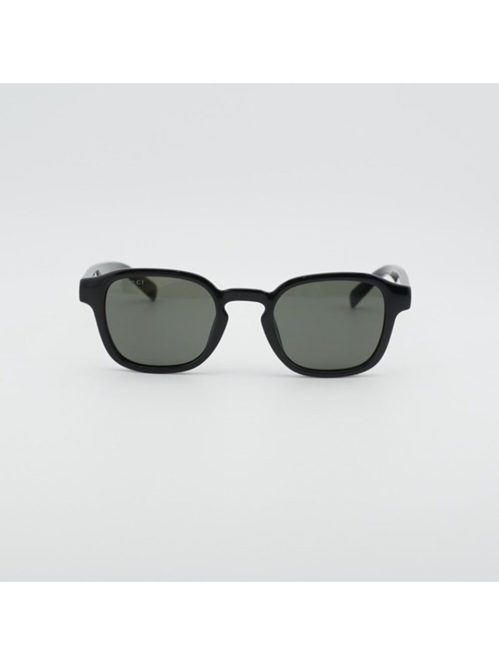 Gucci GG2106S 001 Men Sunglasses Black Square Frame, Grey Lenses - Picture 5 of 10